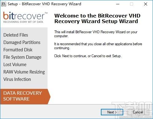 BitRecover VHD Recovery Wizard下载,VHD数据恢复软件,数据恢复