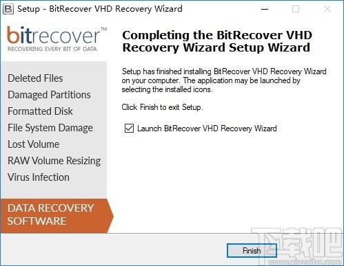 BitRecover VHD Recovery Wizard下载,VHD数据恢复软件,数据恢复