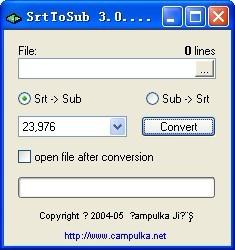 SrtToSub,SrtToSub下载