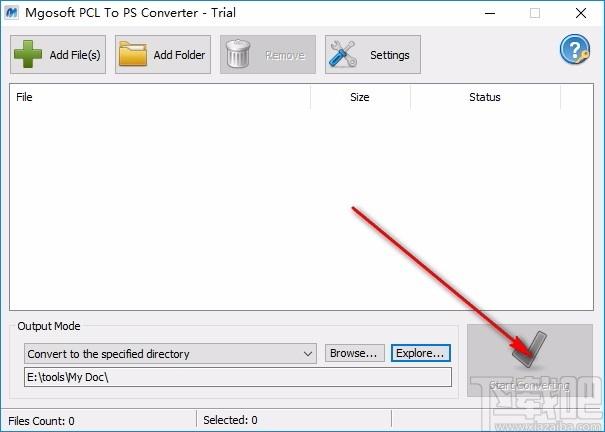 Mgosoft PCL To PS Converter下载,PCL转PS工具,图片格式转换