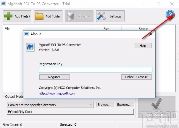 Mgosoft PCL To PS Converter下载,PCL转PS工具,图片格式转换