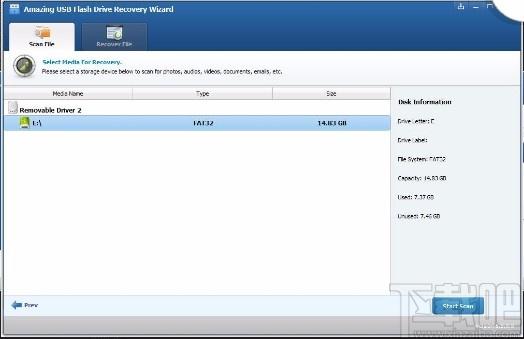 Amazing USB Flash Drive Recovery Wizard下载,USB闪存盘恢复软件