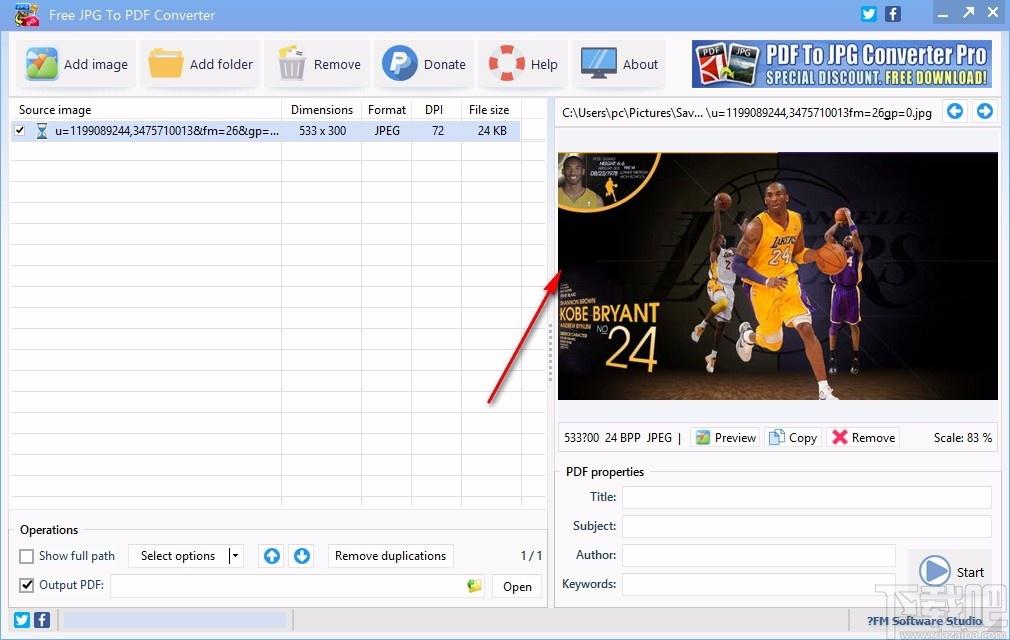 Free JPG To PDF Converter,JPG转PDF,图片转换
