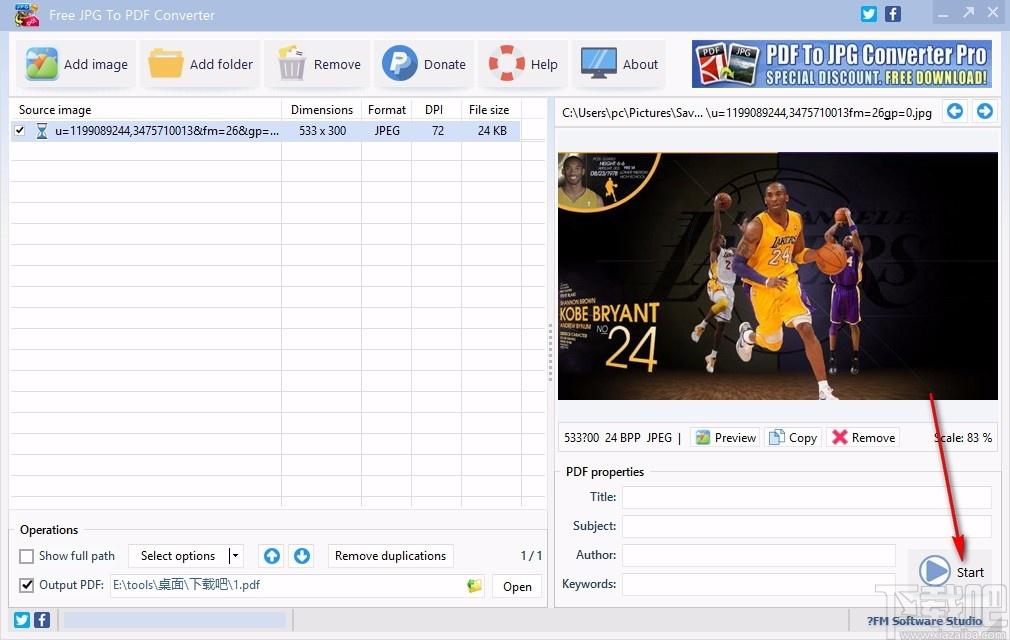 Free JPG To PDF Converter,JPG转PDF,图片转换