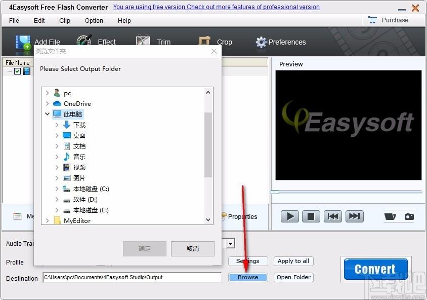 4Easysoft Free Flash Converter,flash视频格式转换,转换器