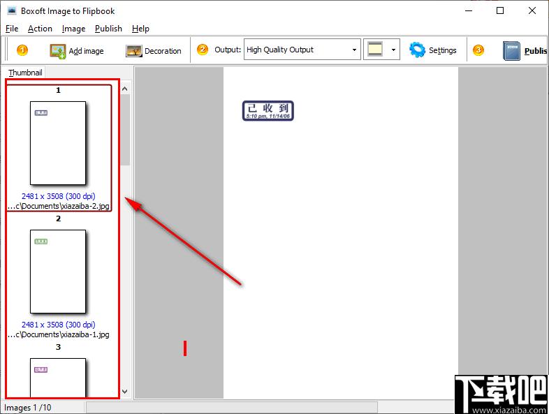Boxoft Image to Flipbook下载,翻页书,图像转换,书籍制作