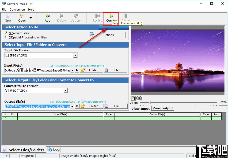 SoftInterface Convert Image下载,图片转换,格式转换,JPG转换