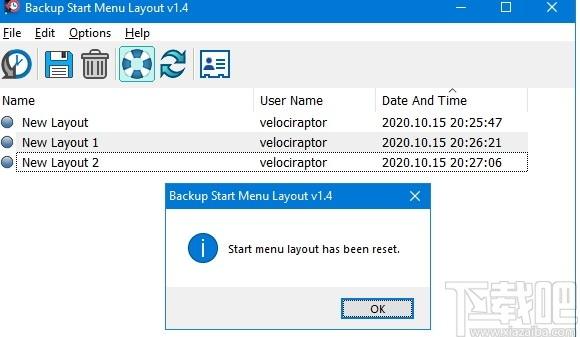 Backup Start Menu Layout下载-Win10备份开始菜单布局,系统其它,备份恢复