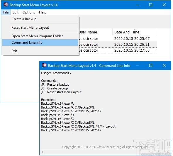 Backup Start Menu Layout下载-Win10备份开始菜单布局,系统其它,备份恢复
