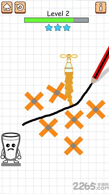 快乐的玻璃杯2汉化版下载,快乐的玻璃杯2,虐心游戏,闯关游戏