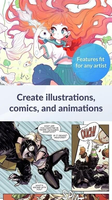 clip studio paint安卓版下载,clipstudiopaint,绘画app