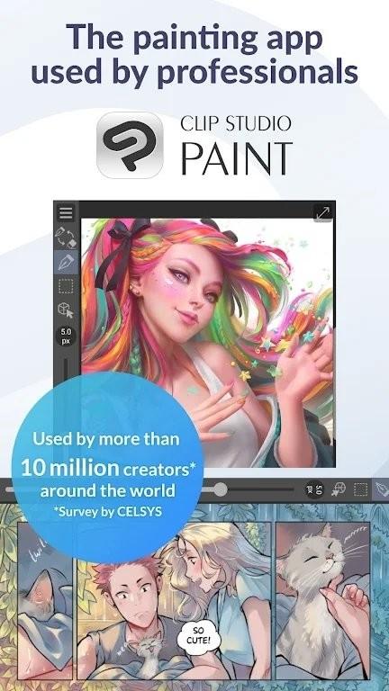 clip studio paint安卓版下载,clipstudiopaint,绘画app